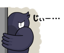 THE Cute Crow YATTA! sticker #5198063