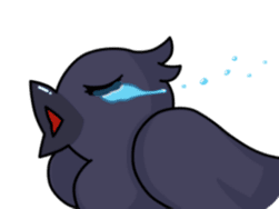 THE Cute Crow YATTA! sticker #5198065