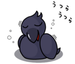 THE Cute Crow YATTA! sticker #5198066