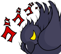 THE Cute Crow YATTA! sticker #5198070