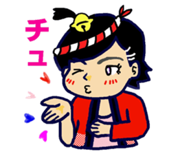 Happi-girl sticker #5198220