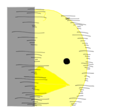 spoiled pea-chan sticker #5198319