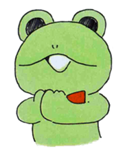 Frog Teacher Sticker sticker #5198508