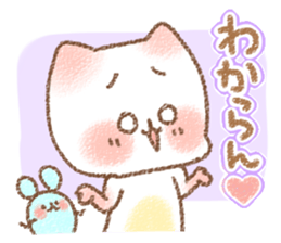 Sticker of a cat and a mouse sticker #5198774