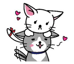 Cat couple story sticker #5198925