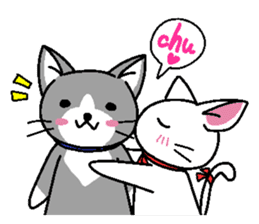Cat couple story sticker #5198927