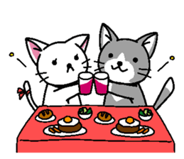 Cat couple story sticker #5198931