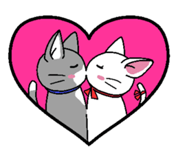 Cat couple story sticker #5198941