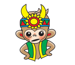 Taiwan Monkey sticker #5199006