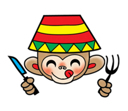 Taiwan Monkey sticker #5199012