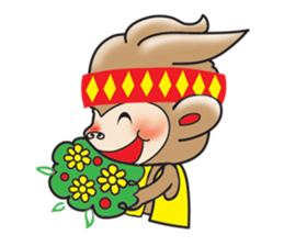 Taiwan Monkey sticker #5199013