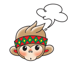 Taiwan Monkey sticker #5199016
