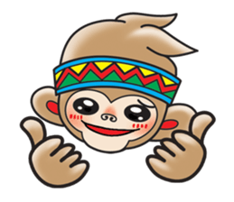 Taiwan Monkey sticker #5199019