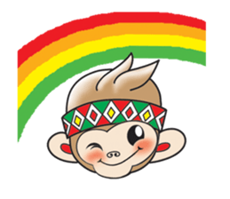 Taiwan Monkey sticker #5199021