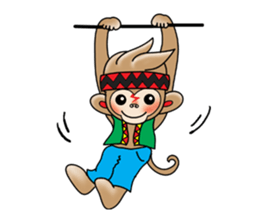 Taiwan Monkey sticker #5199024