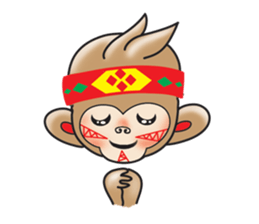 Taiwan Monkey sticker #5199025
