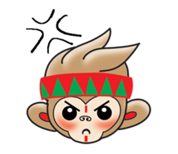 Taiwan Monkey sticker #5199033