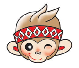 Taiwan Monkey sticker #5199034