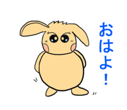 rabbit ribbon-kun sticker #5199124