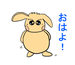 rabbit ribbon-kun sticker #5199124