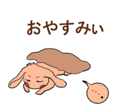 rabbit ribbon-kun sticker #5199126