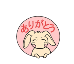 rabbit ribbon-kun sticker #5199127