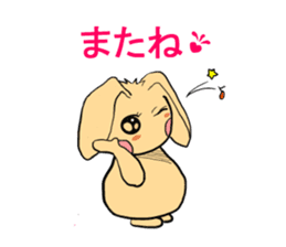 rabbit ribbon-kun sticker #5199133