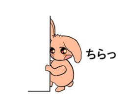 rabbit ribbon-kun sticker #5199140