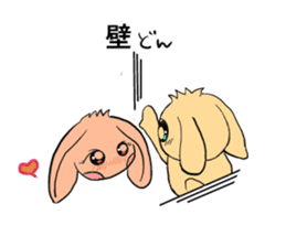 rabbit ribbon-kun sticker #5199141
