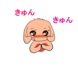 rabbit ribbon-kun sticker #5199143