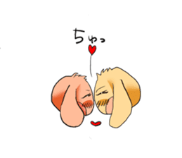 rabbit ribbon-kun sticker #5199147