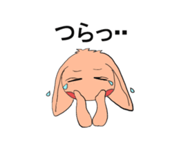 rabbit ribbon-kun sticker #5199153