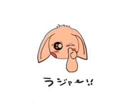 rabbit ribbon-kun sticker #5199162