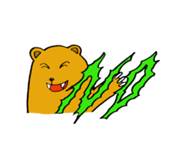 Smailing Bear sticker #5199335