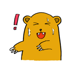 Smailing Bear sticker #5199344