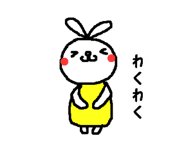 Sticker of Usagi-chan sticker #5199646