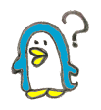 Funny cute penguin sticker #5200764