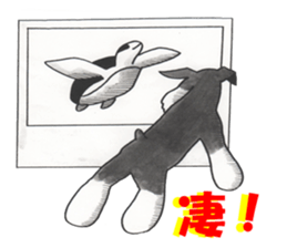 Blues and Hanjiro and friends sticker #5201904