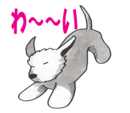 Blues and Hanjiro and friends sticker #5201905