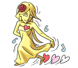 AsB - Goldy (The Goldenman Dance Off) sticker #5202754