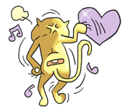 AsB - Goldy (The Goldenman Dance Off) sticker #5202763
