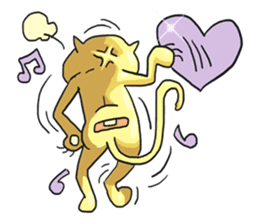 AsB - Goldy (The Goldenman Dance Off) sticker #5202763
