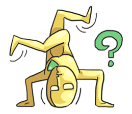 AsB - Goldy (The Goldenman Dance Off) sticker #5202764