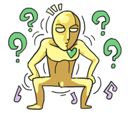 AsB - Goldy (The Goldenman Dance Off) sticker #5202766