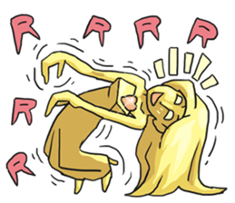 AsB - Goldy (The Goldenman Dance Off) sticker #5202774