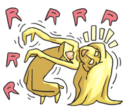 AsB - Goldy (The Goldenman Dance Off) sticker #5202774