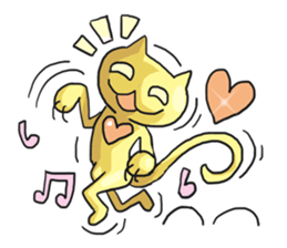 AsB - Goldy (The Goldenman Dance Off) sticker #5202777