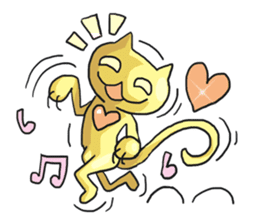 AsB - Goldy (The Goldenman Dance Off) sticker #5202777