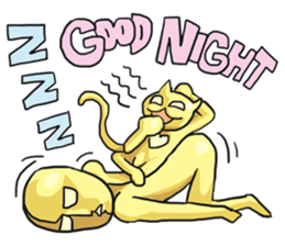 AsB - Goldy (The Goldenman Dance Off) sticker #5202779