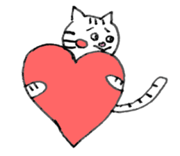 funny cats! sticker #5202803